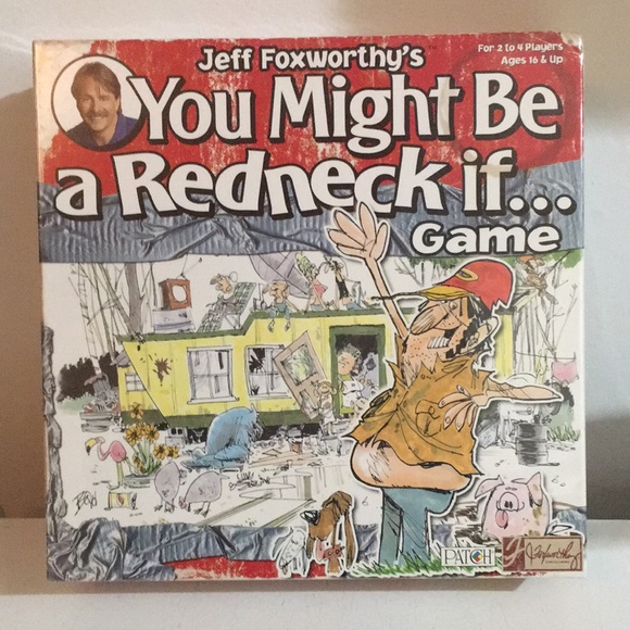 Vintage Jeff Foxworthy’s You Might Be A Redneck If Game New - Picture 1 of 4